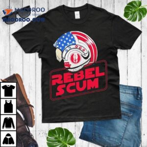Star Wars Rebellion Lives Rebel Scum Helme Tshirt