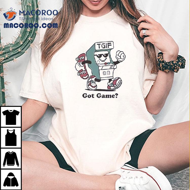Tgif Gaming Got Game Jake Bunk’d Shirt Tgif Gaming Got Game Jake Bunk’d Shirt