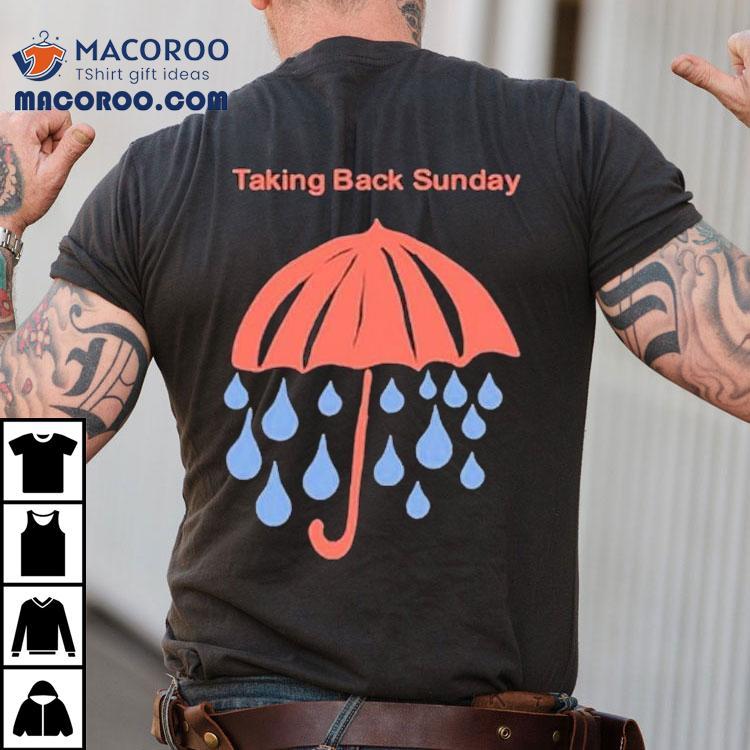 Umbrella Taking Back Sunday Shirt Umbrella Taking Back Sunday Shirt