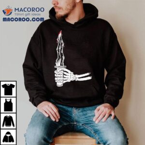 Warren Zeiders Bella + Canvas Skeleton Hands Knife Shirt