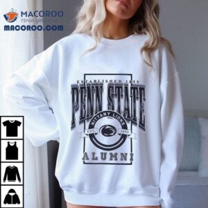 1855 vintage gradient style penn state alumni pride t-shirt