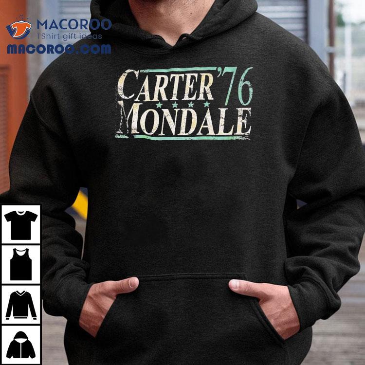 1976 Retro Carter Mondale Election Tshirt 1976 Retro Carter Mondale Election Tshirt