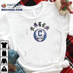 2025 Cleveland Guardians skull design grateful dead tribute t-shirt