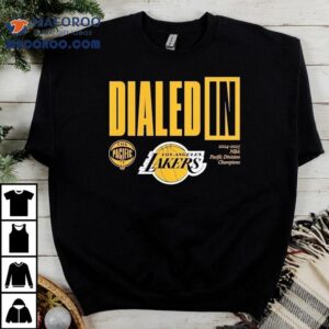 2025 Lakers dominate the Pacific Division t-shirt