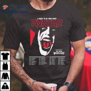 2026 Avatar Tour Across UK And Europe Grab Your Exclusive T-Shirt