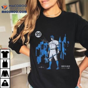 Aaron Judge powerful home run hitter tshirt