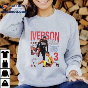 Allen Iverson iconic crossover moment t-shirt