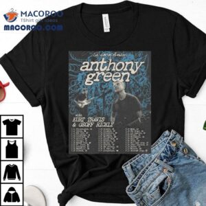 Anthony Green Kurt Travis Geoff Rickly announce 2025 tour dates with exclusive t-shirt
