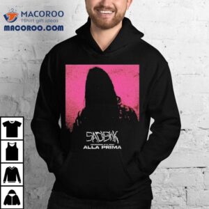 Artistic vibes with Sadistik alla prima design t-shirt