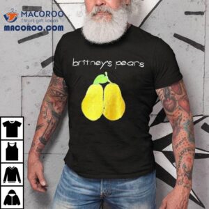 Britney Spears Wears A Unique Fruit Print T Tshirt