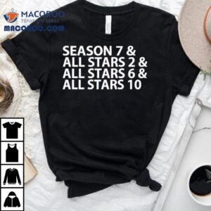 Celebrate Every Iconic Season With This Must Have All Stars Tshirt