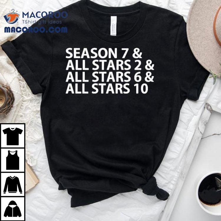 Celebrate every iconic season with this must have all stars t-shirt Celebrate every iconic season with this must have all stars t-shirt