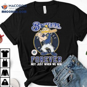Celebrate Milwaukee Brewers pride win or lose with this mascot tshirt
