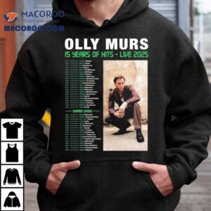 Celebrate Olly Murs Year Anniversary With Live Concert Tshirt