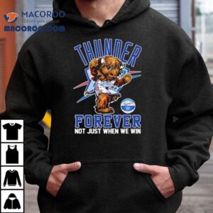 Celebrate Thunder Pride Win Or Lose With This Okc Mascot Tshirt