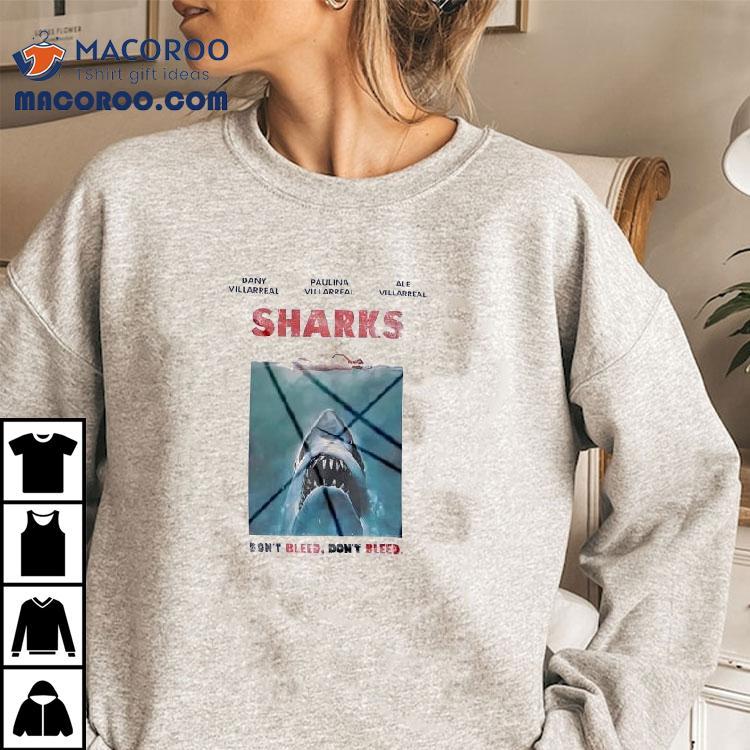 Dany Paulina Ale Villarreal Shark Attack Fashion Jaws T-shirt Dany Paulina Ale Villarreal Shark Attack Fashion Jaws T-shirt