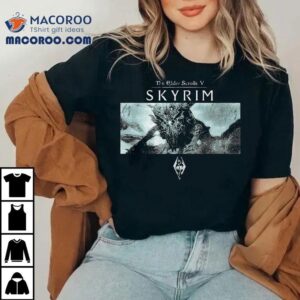 Dragonborn Adventure Awaits In This Epic Skyrim T Tshirt