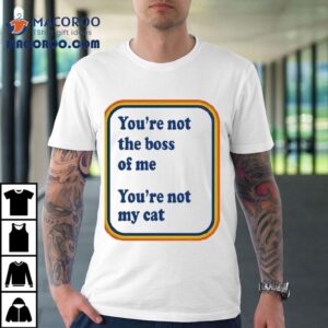 I Make My Own Rules Not Your Pet T-shirt