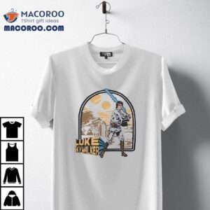 Luke Skywalker Animated Design T Tshirt
