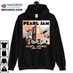 Pearl Jam Tour Dark Matter Atlanta April Event Tshirt