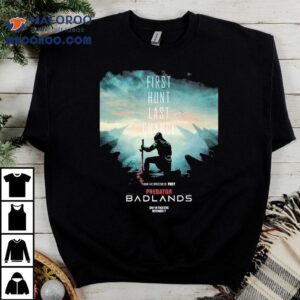 Predator Badlands Debut Drops November Tshirt