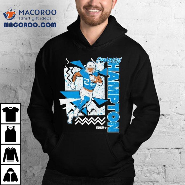 Retro 90s vibes with Omarion Hampton graphic t-shirt Retro 90s vibes with Omarion Hampton graphic t-shirt