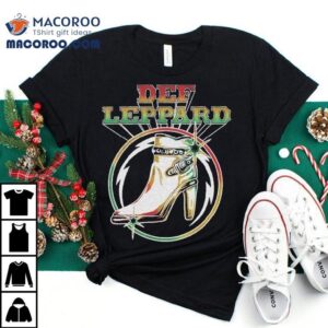 Rock Legend Def Leppard Vintage Footwear T Tshirt