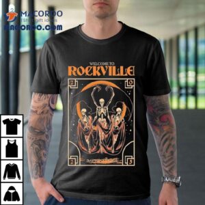 Rockville Lineup Reveals Eerie Skeleton Designs On Tshirt
