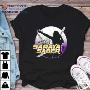 Saraya Saber Dominates The Ring With Her Iconic Style Tshirt