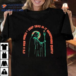 Silent Reaper Dark World Design T-Shirt