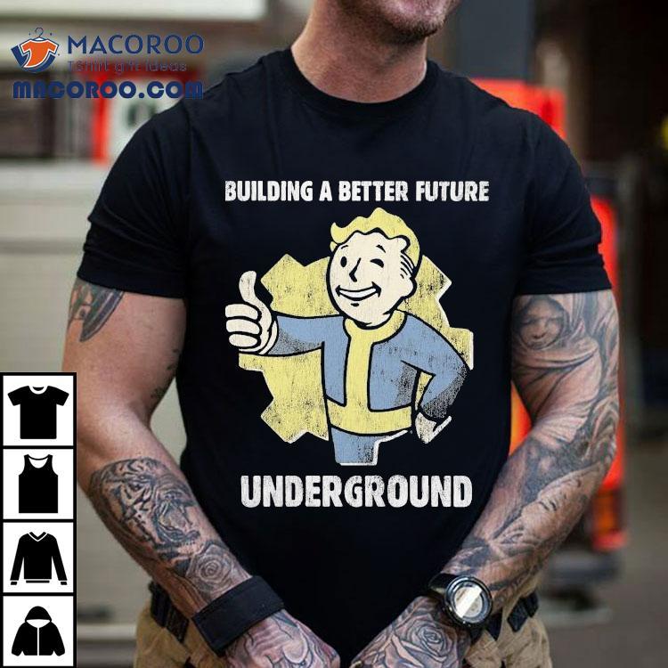 Underground utopia designs from Fallout 4 vault boy t-shirt 2 Underground Utopia Designs From Fallout Vault Boy Tshirt