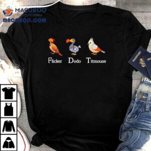 Unique dodo bird graphic design tshirt