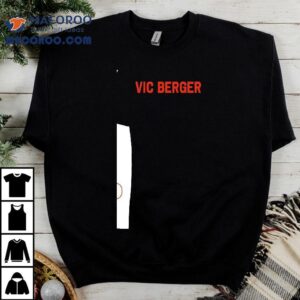 Unique Vic Berger graphic design tshirt