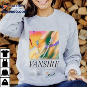Vansire 2025 West Coast concert t-shirt