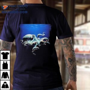 Vibrant Ocean Art Pangea Inspired Earth Day Tshirt