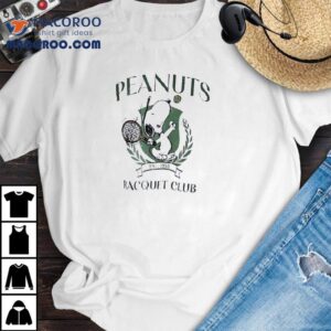 Vintage 1950 Tennis Club Peanut Theme Tshirt