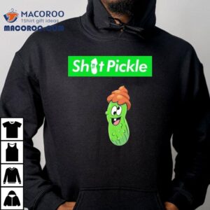 Vintage pickle design retro style tshirt