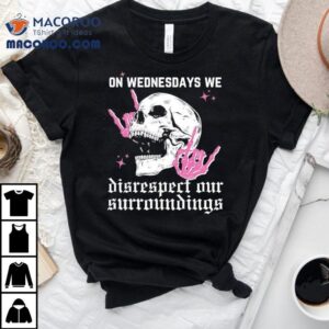 Wednesday rebellion vibes with edgy skull design tshirt