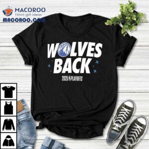 Wolves dominate 2025 NBA playoffs with bold new look t-shirt