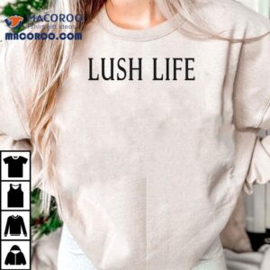 Zara Larsson wears vibrant Lush Life t-shirt