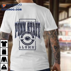 1855 vintage gradient style penn state alumni pride t-shirt