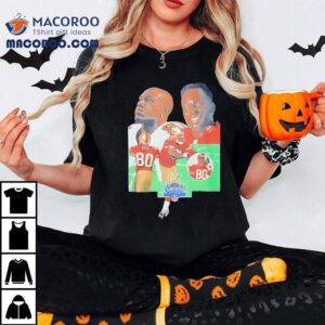 1997 Retro Jerry Rice 49ers Football T-Shirt