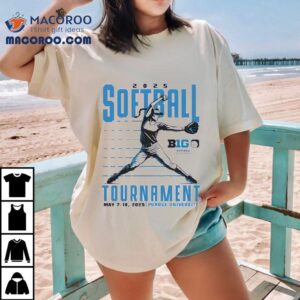 2025 Big Ten softball champions celebrate with exclusive tshirt