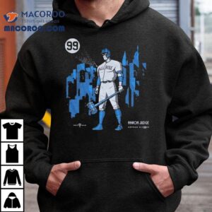 Aaron Judge powerful home run hitter tshirt