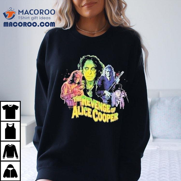 Alice Coopers iconic comeback style t-shirt Alice Coopers iconic comeback style t-shirt
