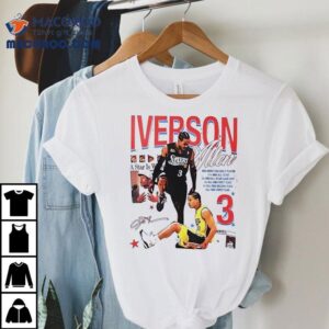 Allen Iverson iconic crossover moment t-shirt