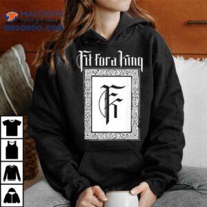 American metalcore legends fit for royalty on this stylish t-shirt