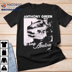 Anthony Green Farewell Tour Exclusive T-Shirt 1 Anthony Green Farewell Tour Exclusive Tshirt
