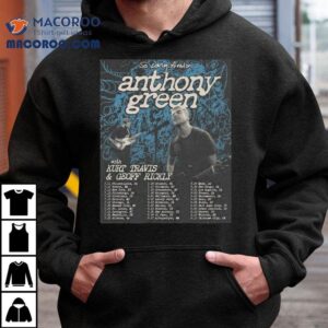 Anthony Green Kurt Travis Geoff Rickly announce 2025 tour dates with exclusive t-shirt