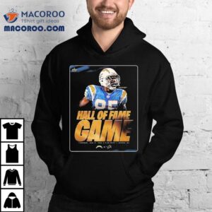 Antonio Gates Detroit Lions 2025 Hall of Fame tribute game in Canton t-shirt